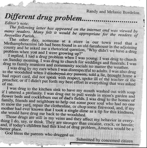 The difference between drugs from years ago and today