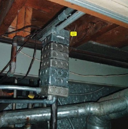 Good thing junction boxes are so handy!